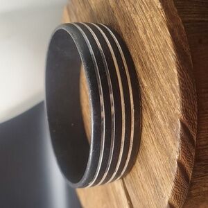 B0506 spliced mid-century‎ bangle bracelet